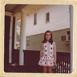 Young girl smiling
